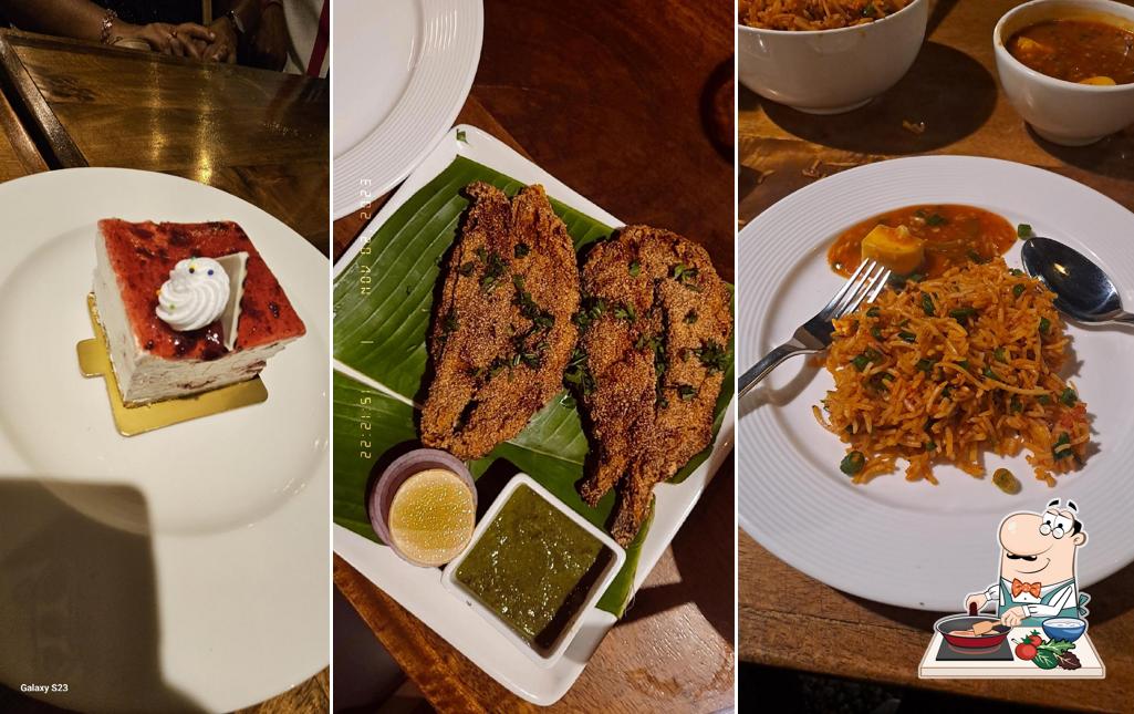 Chicken curry at The Wharff Restaurant