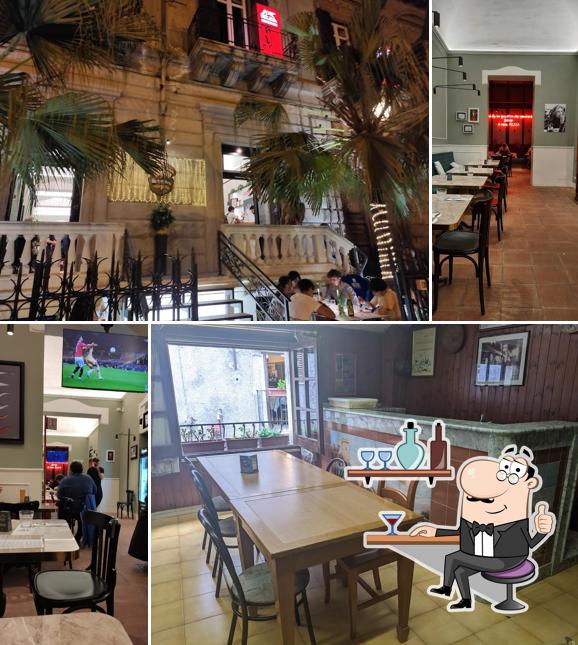 Dai un'occhiata agli interni di Da Michele