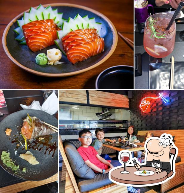 Platos en King Temaki Restaurante Japonês Juvevê