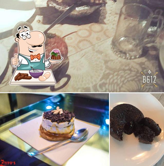 Club Titos provides a variety of desserts