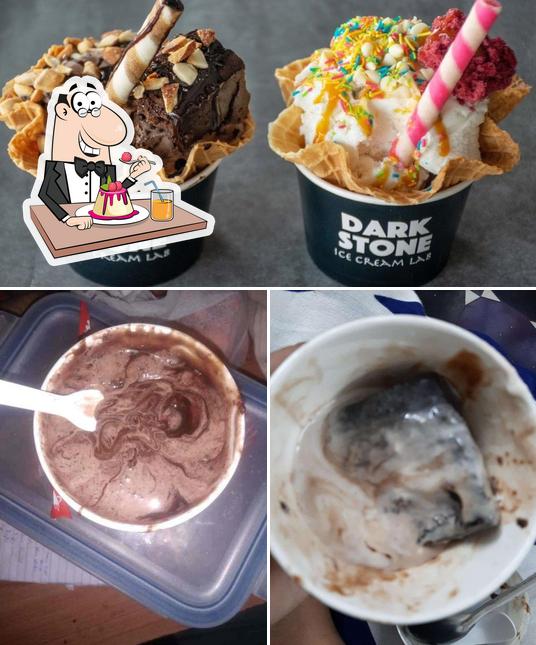 Dark Stone serves a range of sweet dishes