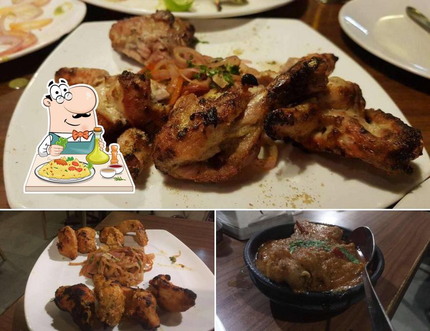 Food at Handi restaurant jaipur