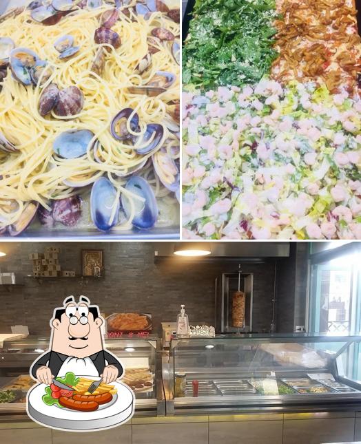 Platti al Pizzeria taglio il gusto kebab