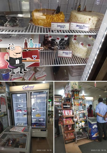 The interior of Kottaram Sweet House