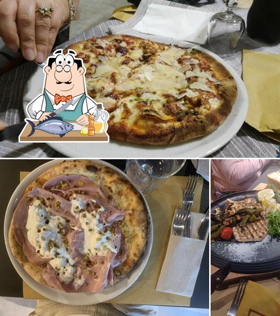 Salmone grigliato al Mondo Pizza