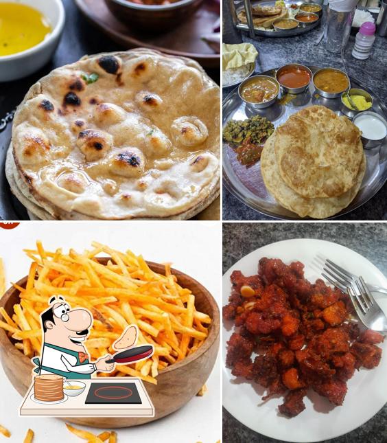 Pancakes at Punit Family Restaurant - Veg