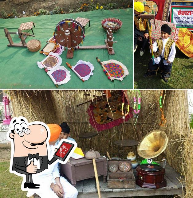 Here's a picture of Rangla Punjab