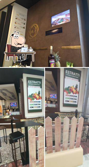 Gli interni di Il Caffè della Terra