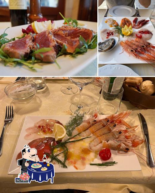 Sashimi al Hosteria Al Vecio Bragosso