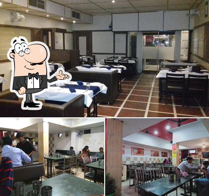 The interior of Kesar Family Restaurent