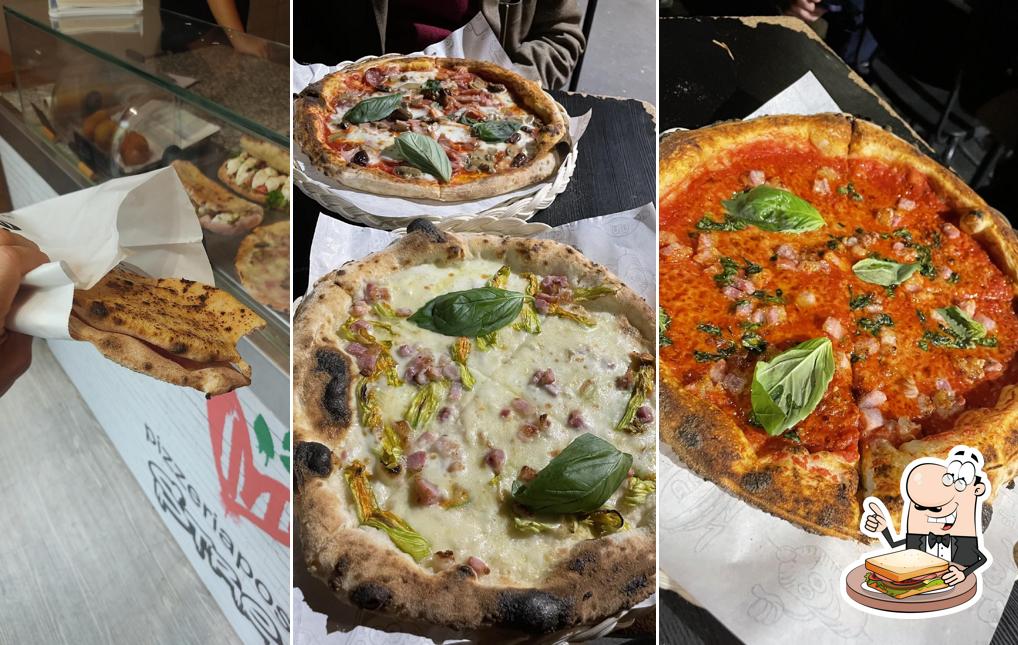 Toast al formaggio al Pizzeria Positano Street Milano