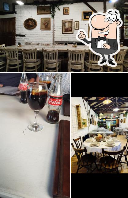 Gli interni di Restoran Lamut