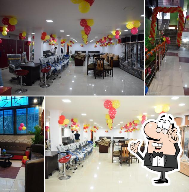 The interior of Romil Restaurant & Romil Furniture