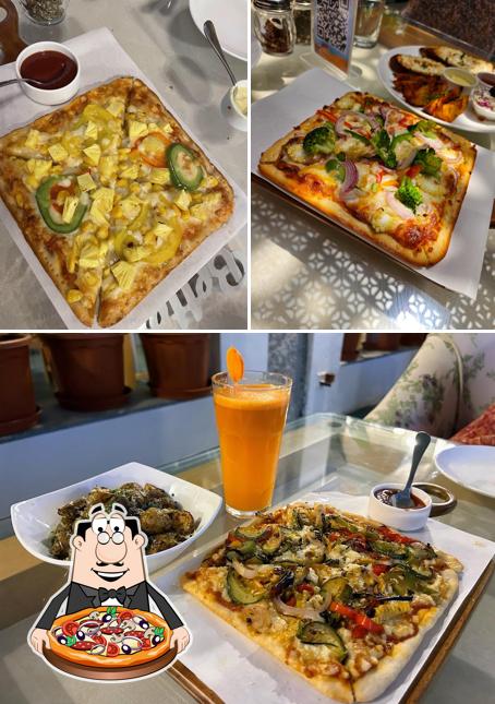 Try out pizza at Socialize Yelahanka