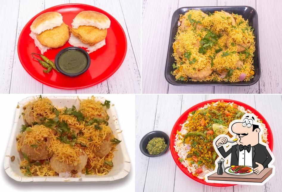 Food at Sudama Bhel (Lohegaon) - Pune's most famous SPDP Bhel, Pani Puri Chat House Cold coffee, Snacks Center in Lohegaon