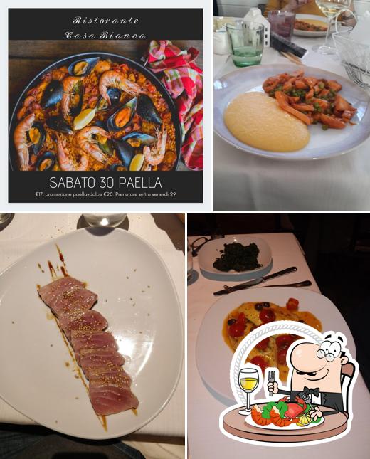 Prova la cucina di mare a Ristorante Casa Bianca