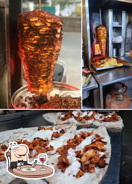 Food at Shawarma Corner