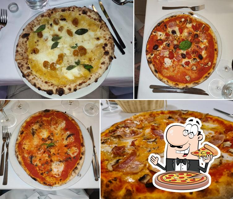 Ordina tra le molte varianti di pizza