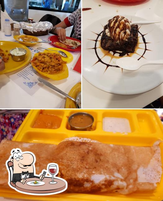 Meals at Hot Chips Veg Restaurant