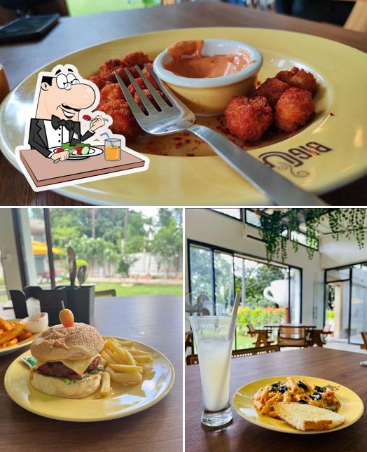 Food at Big Cup Cafe Mysuru