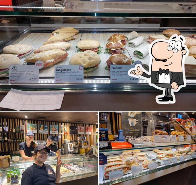 Gli interni di Bríccocafè