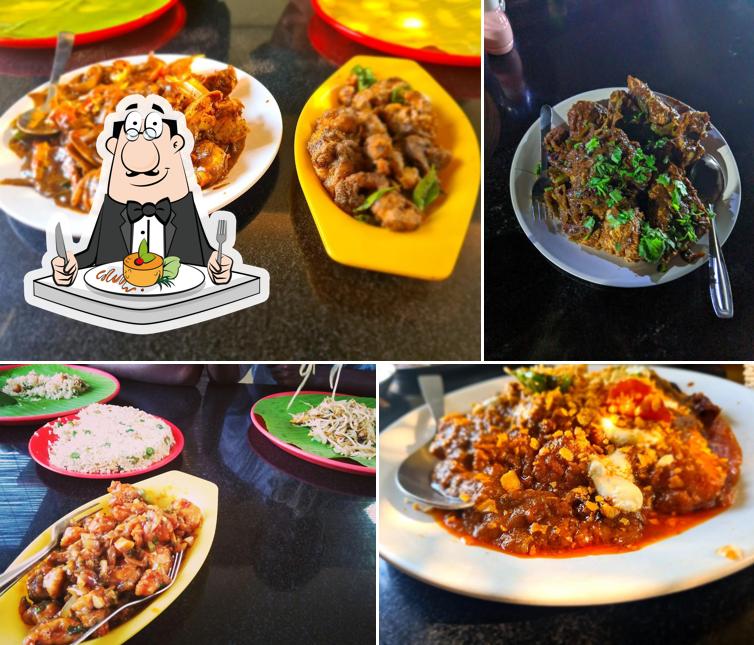 Food at Foodies Family Restaurant