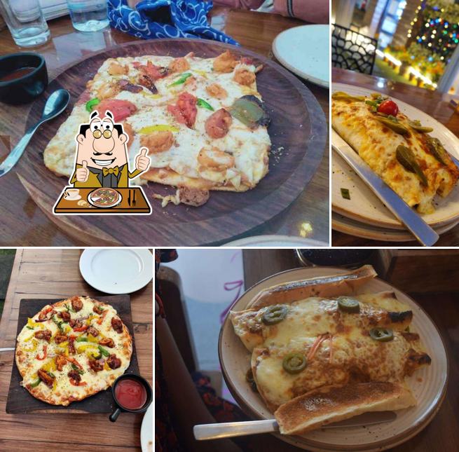 At Olive Garden, you can order pizza