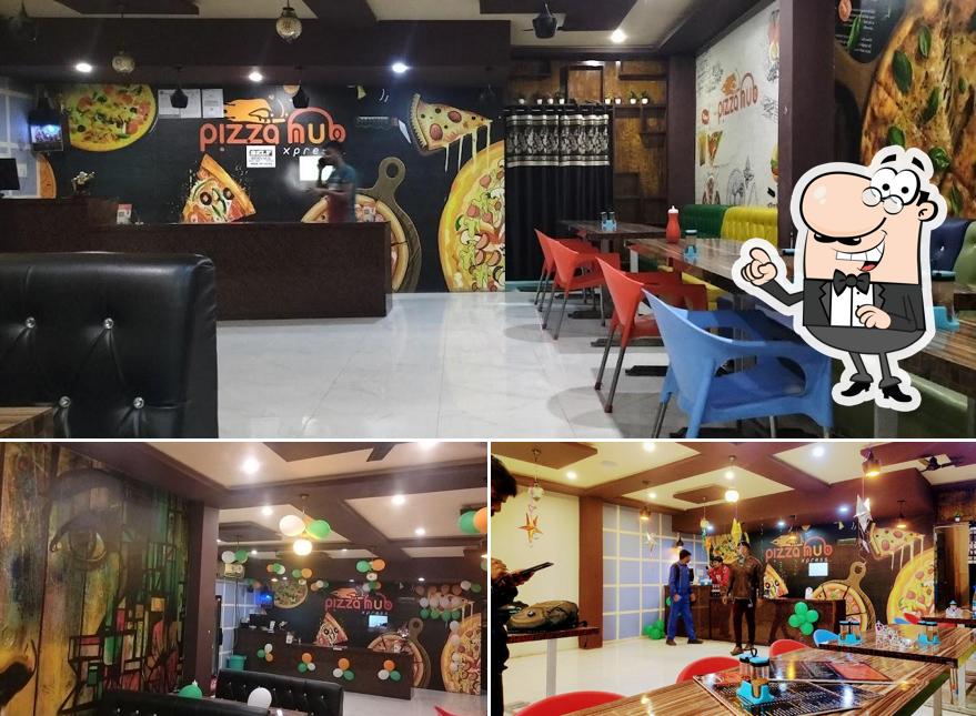 Check out how Pizza Hub Xpress looks inside