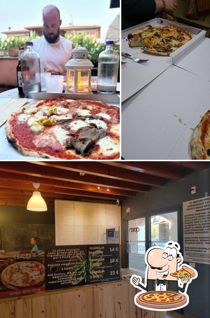 Ordina tra le svariate varianti di pizza