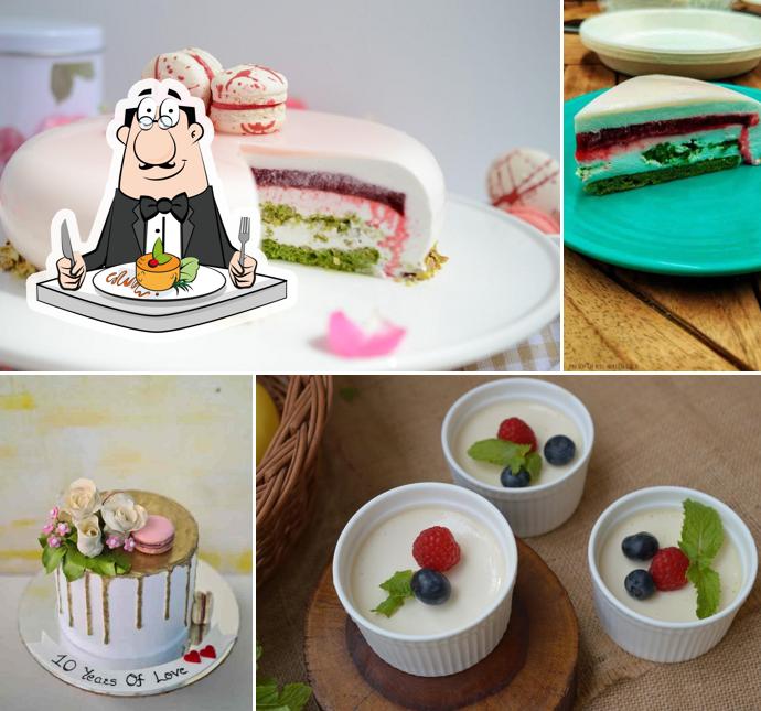 Food at Anaa's Baking Studio