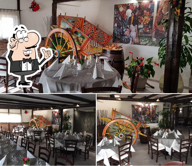 Gli interni di Aputia Restaurant