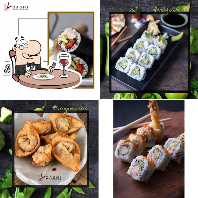 Food at DASHI - Dimsum and Sushi Bar