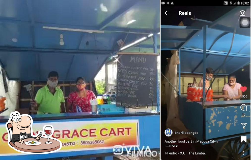 Food at God's Grace Cart