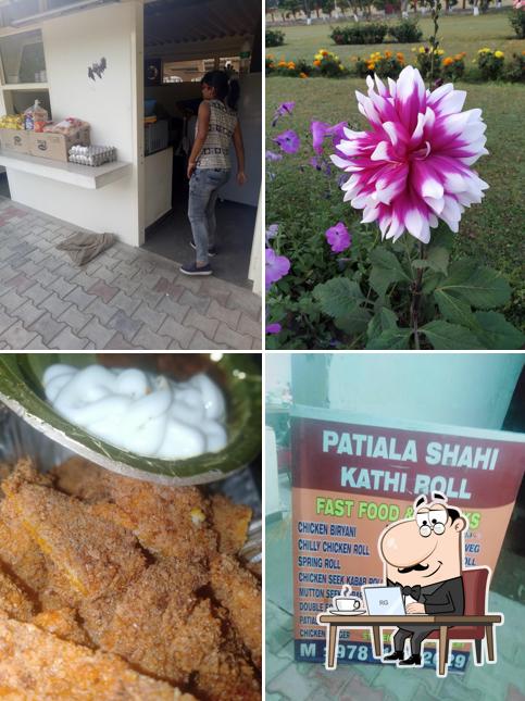 The interior of Patiala Shahi Kathi Roll