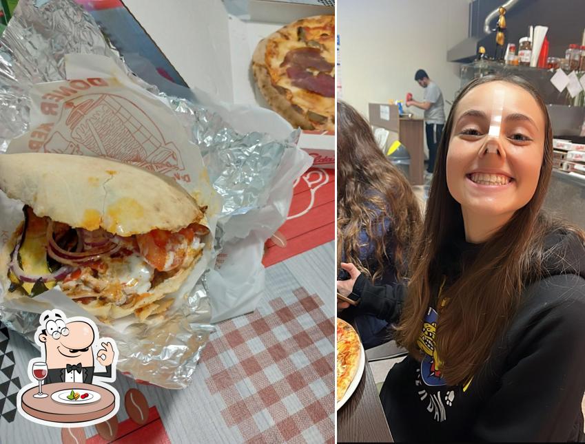 Panino con maiale stirato al Pizzeria Mare Rosso
