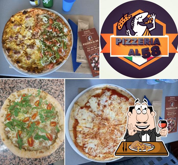 Scegli una pizza a Pizzeria al 58