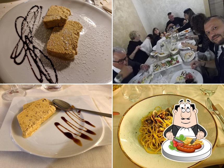 Mousse al cioccolato al Ristorante L'antico Borgo