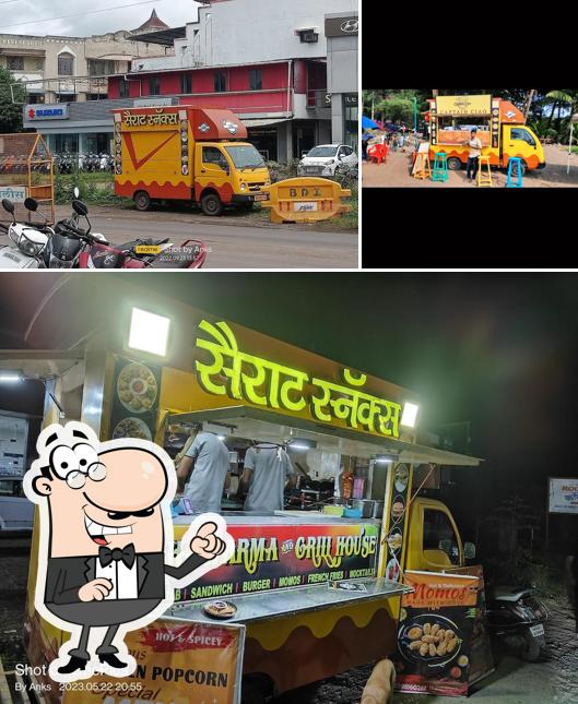 The photo of Sairat shawarma & grill house’s interior and exterior