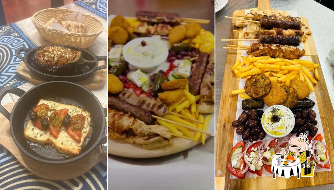Platti al Zorbas cucina greca Rimini
