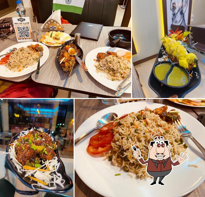 Food at The Brewing Pot Cafe