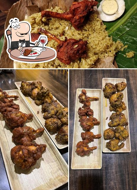 Pick meat dishes at Chickpet Donne Biryani House Kondapur