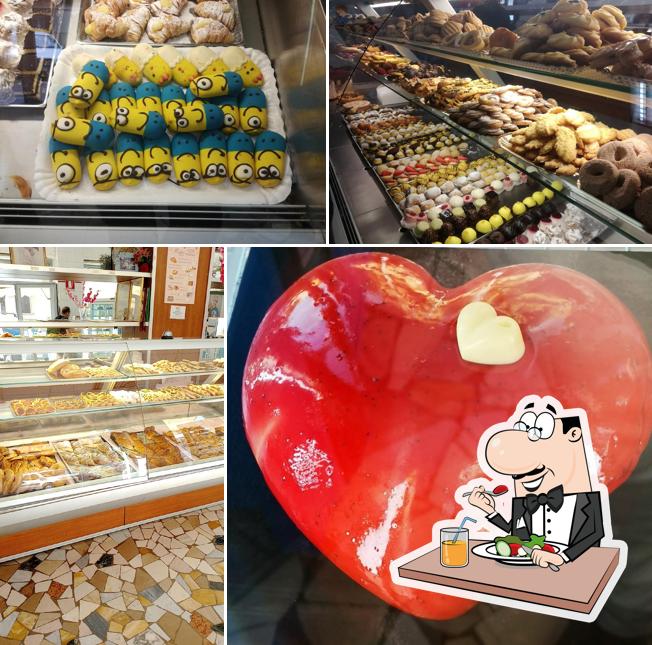 Platti al Pasticceria Rispo Franca