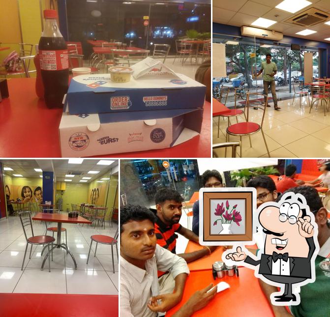 Check out how Domino's Pizza Ramanathapuram, Coimbatore looks inside