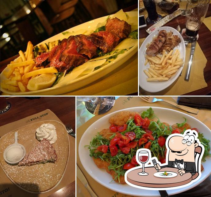 Cibo al Ristorante Full Stop