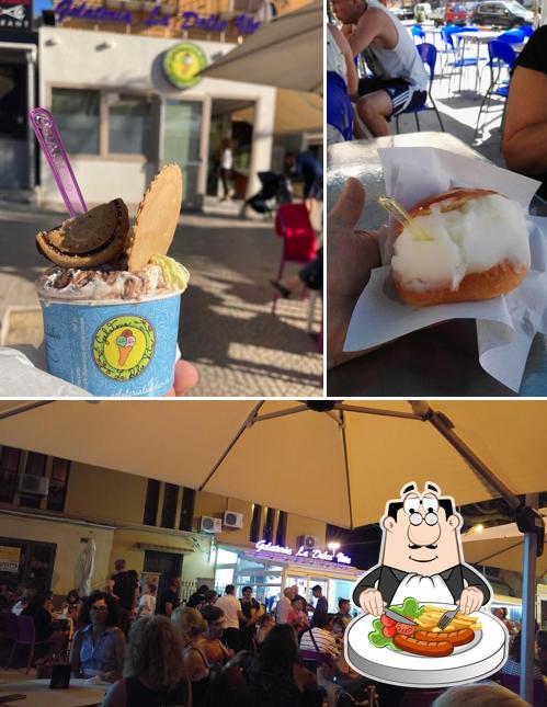 La foto della cibo e esterno di Gelateria La Dolce Vita