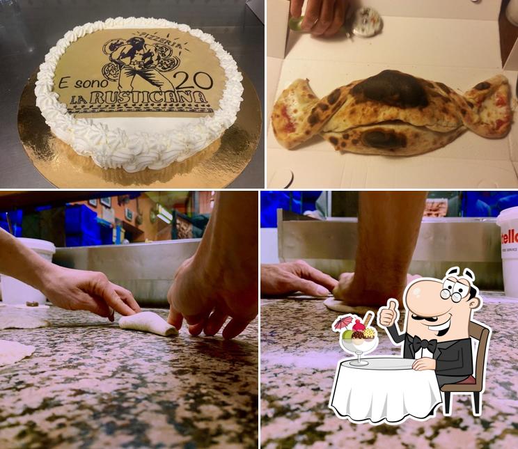 La Rusticana propone un'ampia varietà di dessert