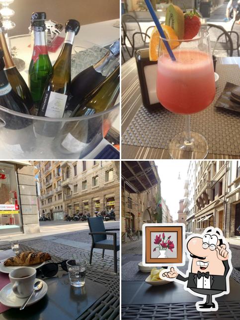 La foto della interni e bevanda di Milano Cafè