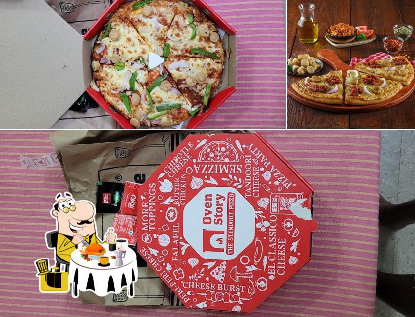 Among various things one can find food and interior at Oven Story