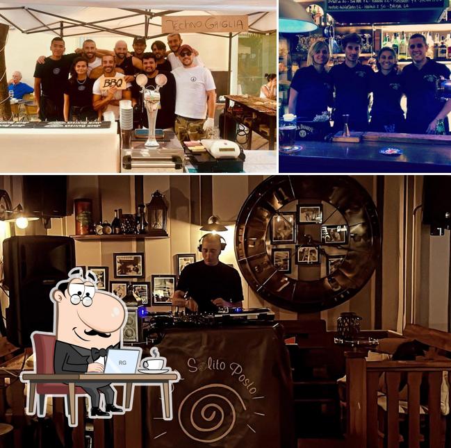 Gli interni di Al Solito Posto Pub