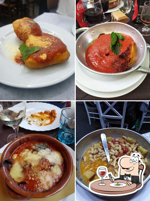Platti al Trattoria 'A Cucina 'e Mammà